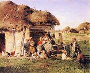 Vladimir Makovsky, The Village Children